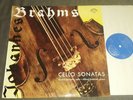 Supraphon 50 375 B/S STEREO Andre Navarra, Holecek: Brahms: Cello sonatas. NM/M