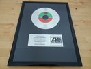 AC/DC Highway to Hell Platinum Single In-House Award (goldene Schallplatte)