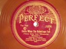 78 : PERFECT  15324-LOU GOLD- SMILE WHEN THE RAINDROPS FALL/ SWINGIN' IN A HAM