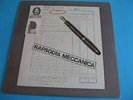 LP ITALIAN PROG FRANCESCO CURRA' - RAPSODIA MECCANICA - ORIGINALE PROMO