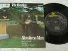 The Beatles-Nowhere Man-UK Parlophone Vinyl EP 45 w/Cover-Mono