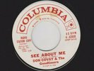 Don Covay & The Goodtimers - See About Me / Hand Jive Workout (Soul, 45 promo)