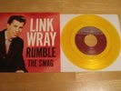 Link Wray Rumble RSD 2015 Mint Gold Vinyl 45 rpm 7'' w/PS Limited to 2700 copies