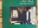 NICK DRAKE - FIVE LEAVES LEFT LP 2013 REISSUE 180g REMASTERED GATEFOLD SLEEVE