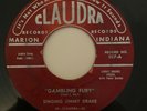 Song Poem SINGING JIMMY DRAKE Gambling Fury CLAUDRA Nervous Norvus