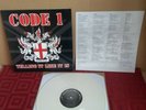 Code 1 Telling It Like It Is  LP White Vinyl Punk OI BRAND NEW COPY Last Resort