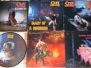 6- OZZY OZBOURNE LP 'S ALL THE  RECORDS PLAY   BLACK SABBATH PARANOID