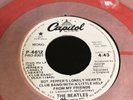 NM- Beatles Promo 45 Capitol P-4612: Sgt Peppers - Mono Stereo vinyl record rare