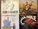 Black Hole Bound for Glory Pollyanna Famous Childrens Stories Vinyl Record Lot