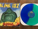 Blink 182 Buddha Split Green/Blue Transparent Vinyl LP Limited /500 blink 182