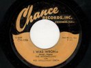 CHICAGO CLASSIC DOOWOP-MOONGLOWS-I WAS WRONG/OOH ROCKING DADDY-CHANCE 1156