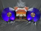 Metallica Master Of Puppets 45 RPM PURPLE 2 LP Vinyl/Record/Memorabilia/Pick