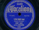 78tk-Jazz-VOCALION 4886-Count Basie-(12th Street Rag/Jump for Me)
