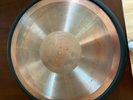 VINTAGE UNKNOWN STAMPER Metal Master Disc RECORD Copper Bronze