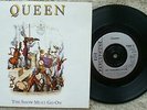 Queen - The Show Must Go On / Keep Yourself Alive - EX- U.K 45 + Picture Sleeve