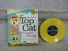 VINTAGE 78 RPM LP Record HANNA-BARBERA TOP CAT THEME SONG  & Flintstones 680