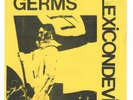 VERY RARE THE GERMS LEXICON DEVIL/CIRCLE ONE & NO GOD EP SLASH 101 PAT SMEAR