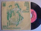 Bobby Franklins Insanity Don ´ T Loose French 45 Statesideº Psych Funk Fuzz