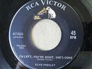 ELVIS PRESLEY Baby Let's Play House Nr MINT rockabilly RCA Gold Std 447-0604 45