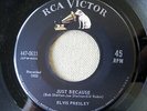 ELVIS PRESLEY - Blue Moon / Just Because Nr MINT RCA Gold Standard 447-0613 45