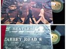 THE BEATLES - ABBEY ROAD - BACKCOVER BLACK AND WHITE - VG++ -  URUGUAY
