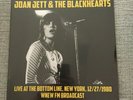 JOAN JETT & BLACKHEARTS Live At The Bottom Line New York 1980 WNEW NEW SEALED