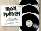 IRON MAIDEN LIVE AT DONINGTON UK ORIGINAL VINYL 3 LP DON 1 LTD