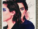 TEGAN AND SARA - RARE SIGNED LOVE YOU TO DEATH LTD WHITE AND CLEAR VINYL LP 
