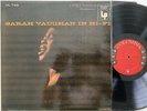 Sarah Vaughan - Sarah Vaughan In Hi-Fi (Columbia CL 745) 1955 DG Mono