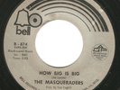 Northern Soul 45 THE MASQUERADERS 