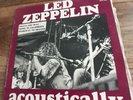 Led Zeppelin ' acoustically ' 7 Inch Single Vinyl,  Mint Condition,  EPA 228-1