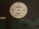 Incredibly Rare Withdrawn Prince Pope Pink Cashmere Remix 12” Promo
