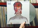 David Bowie: Aladdin Sane Indie Exclusive Silver Vinyl LP. Blackstar. Hunky Dory