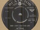 THE CHANTS**BABY I DON'T NEED YOUR LOVE**MOD**SOUL**DANCER**HEAR IT