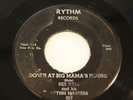 REX HALE Down At Big Mama's House / Darn Dem Bones RYTHM Rare TN ROCKABILLY