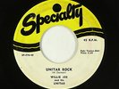 Blues Rocker 45 - Willie Joe & His Unitar - Unitar Rock - Specialty - mp3