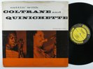 JOHN COLTRANE Cattin' With Coltrane And Quinichette PRESTIGE LP mono **