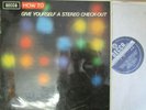 SKL 4861 How to Give Yourself a Stereo Check-out / Grooved W/B