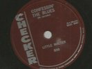 BLUES  ROCKER 78 -LITTLE WALTER - CONFESSIN THE BLUES  -HEAR -1958 CHECKER  890