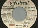 DOOWOP R&B - CARPETS  -  WHY DO I    - HEAR - 1956 BIO PROMO FEDERAL