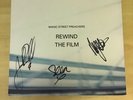 SIGNED-MANIC STREET PREACHERS-LP-REWIND THE FILM-AUTOGRAPHED X 3-EX/NEAR MINT