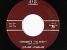 Rockabilly Teen 45 - Jeanne Newman - Tonight's The Night - Kris - VG+ mp3