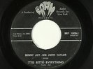Rockabilly/R&B Popcorn 45 - Benny Joy - Ittie Bittie Everything - Buck Ram - mp3