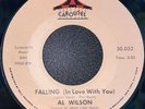 Al Wilson - Falling (In Love With You) - Carousel 30,052 45 Funk Psych