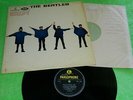 THE BEATLES : Help - Original 1965 1st press UK Y/B mono LP GD/VG 208j