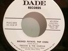 FREDDIE & THE KINFOLK Mashed Poato Pop Corn / Last Take '69 Dade WLP RARE  LOOK