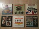 6 Beatles Vinyl Record Albums Let it Be Something New 65 Help Yellow Submarine +