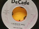 VERY RARE The Sultans God Made An Angel / I Always Will On Decade SIGNED Doo Wop