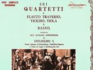 DYNAMIC DIGITAL - 6 QUARTETS FOR FLUTE, VIOLIN, VIOLA & BASS - W.C F. BACH - NM