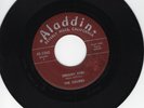 The Squires 45 Dreamy Eyes/Dangling with My Heart ALADDIN orig DOO WOP EX 285